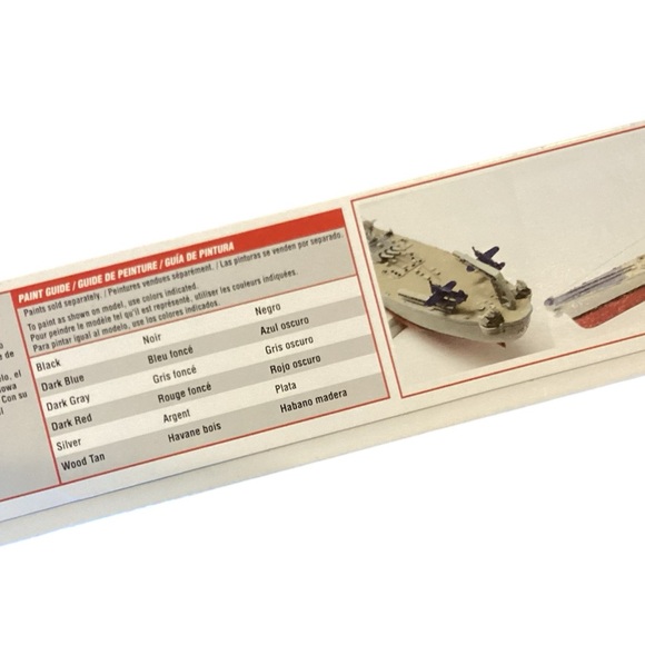 Atlantis Models USS Iowa WWII Battleship 1/535 Model Kit - Picture 5 of 11